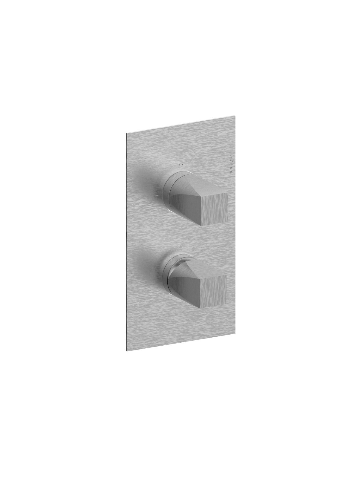 Solo parte exterior monomando 3 vias empotrado con inversor con