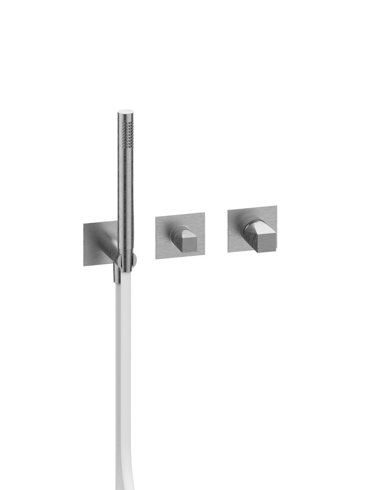 Solo parte exterior monomando empotrado baño con inversor 2 vias