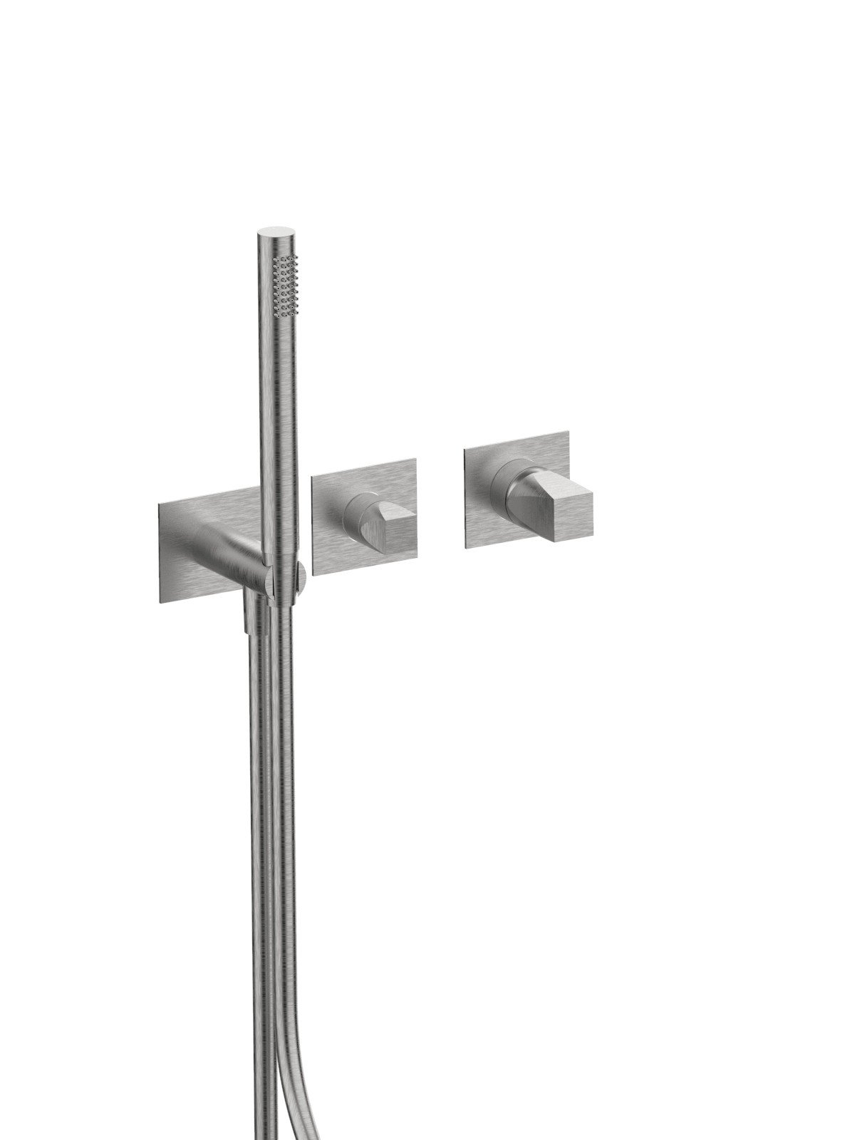 Solo parte exterior monomando empotrado baño con inversor 3 vias