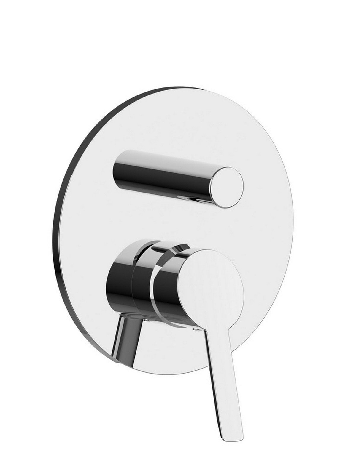 Monomando empotrado con inversor automático completo