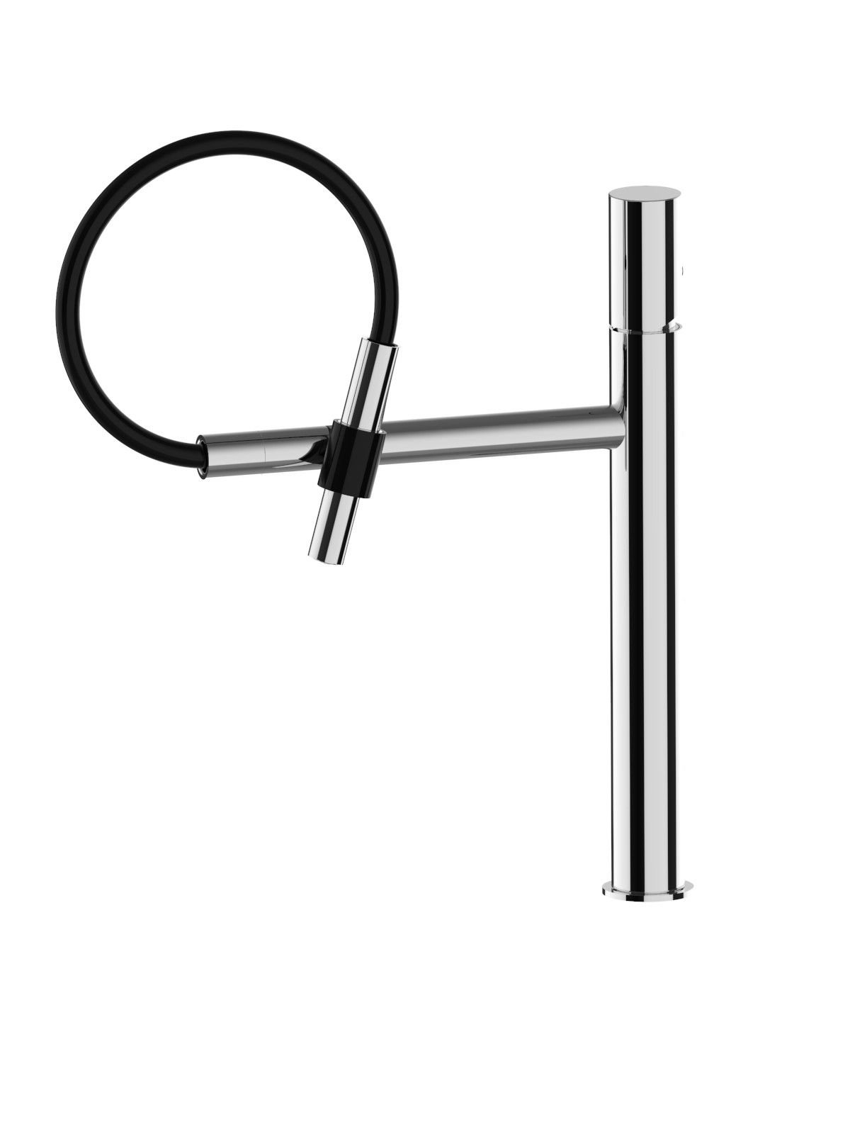 Monomando cocina con resorte y teleducha