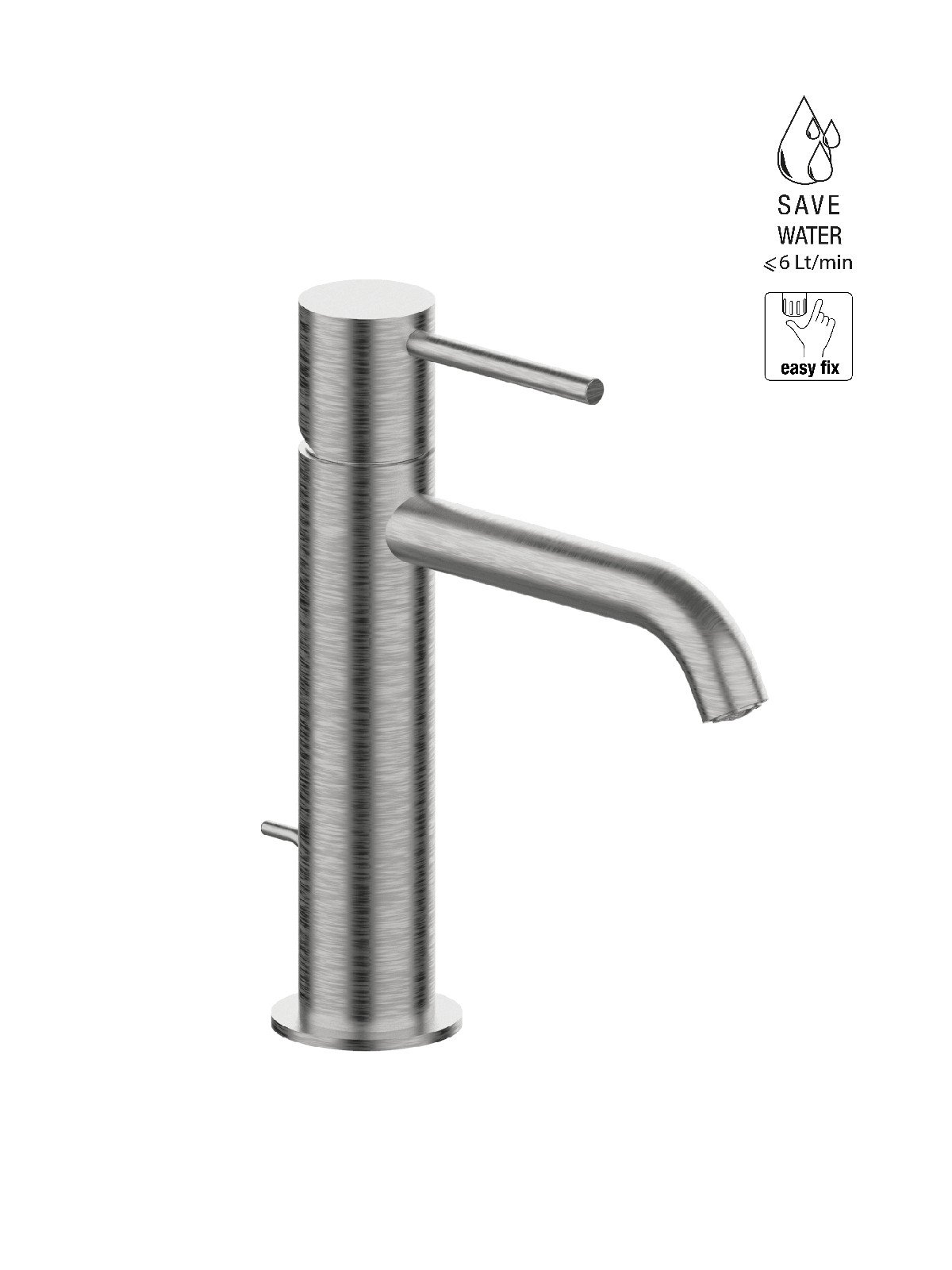 Monomando lavabo con descargo 1p1/4