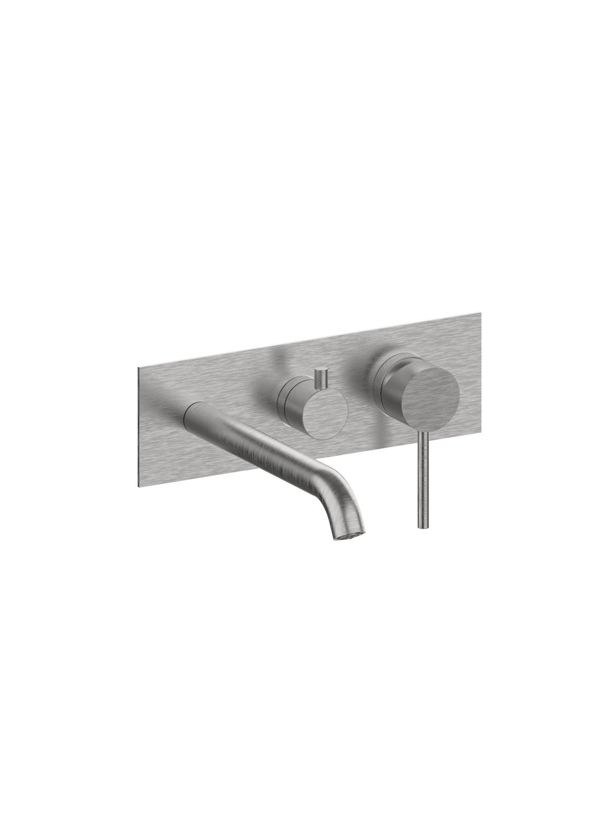 Solo parte exterior monomando empotrado baño con inversor 3 vias