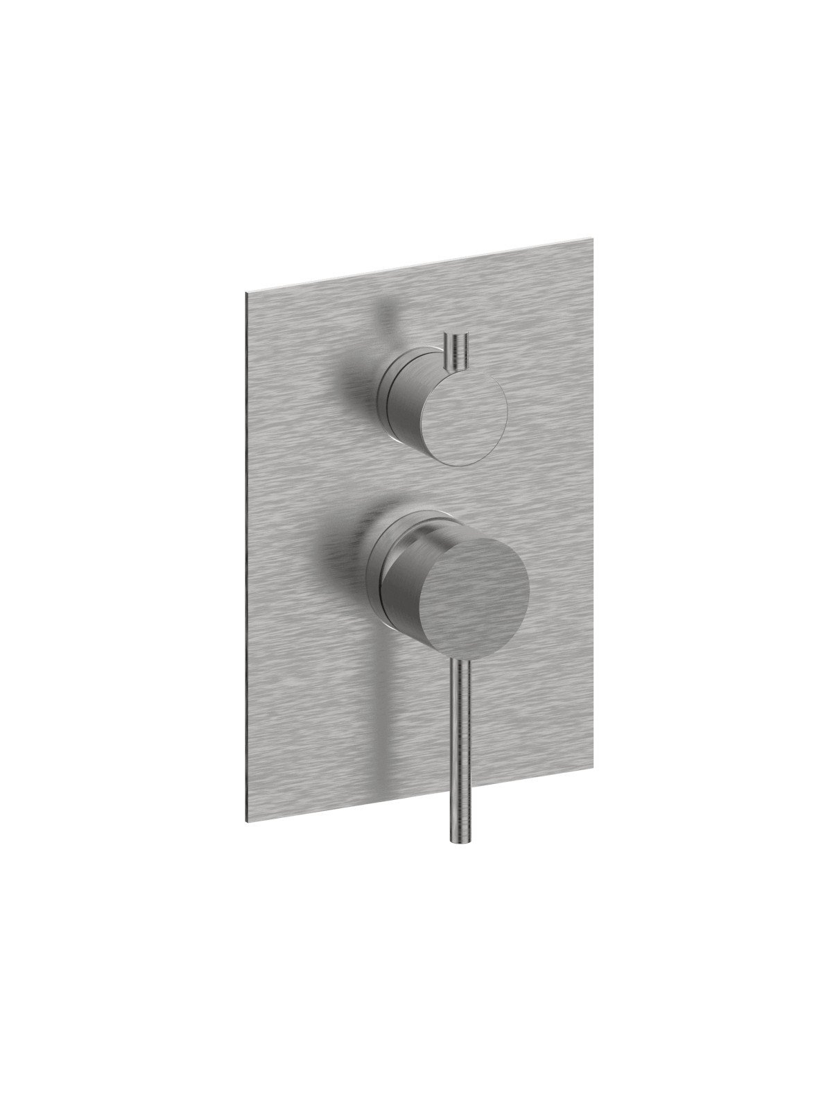 Solo parte exterior monomando 2 vias empotrado