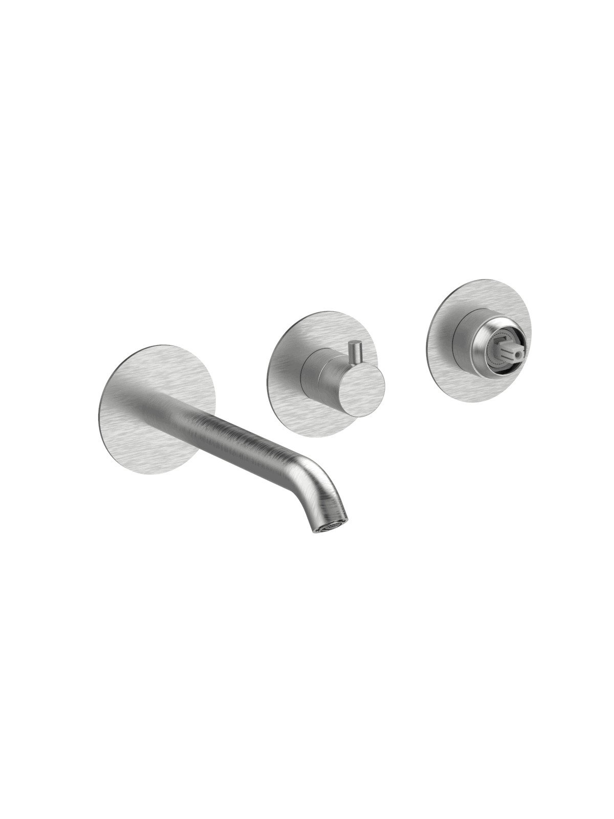 Solo parte exterior monomando empotrado baño con inversor 2 vias