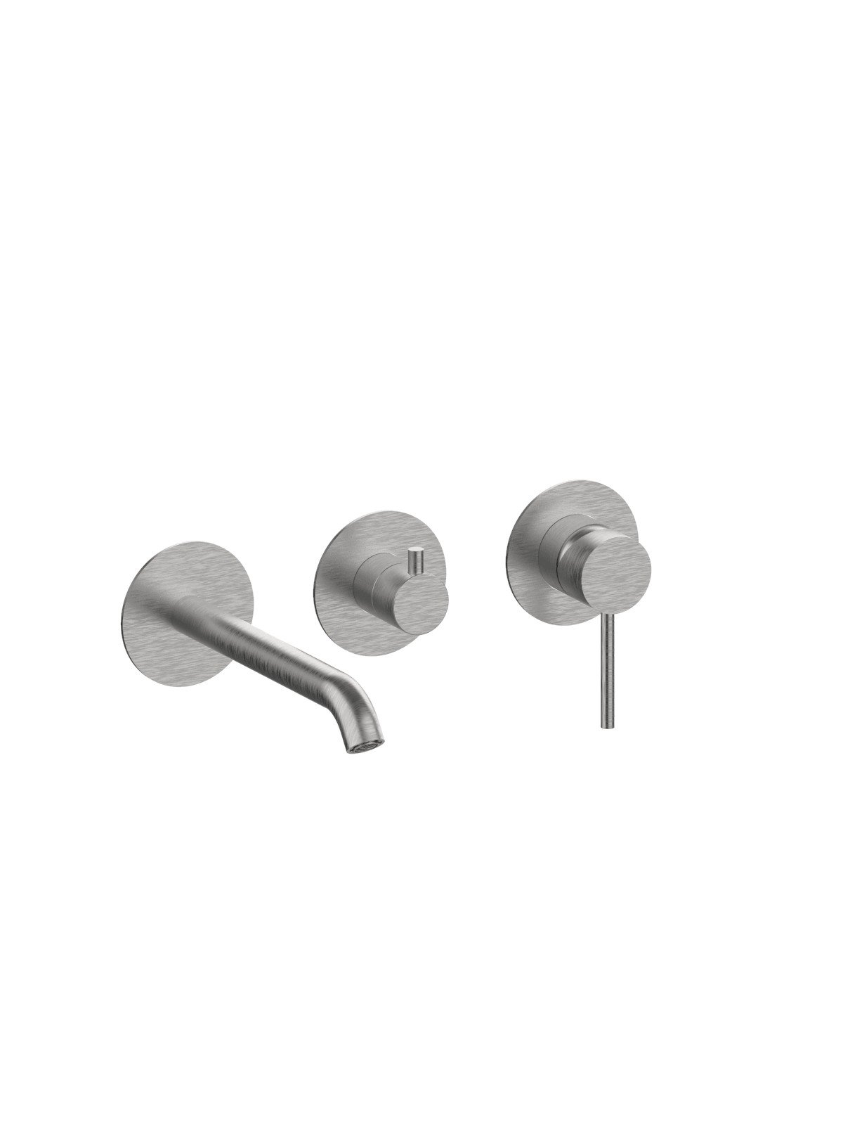 Solo parte exterior monomando empotrado baño con inversor 2 vias