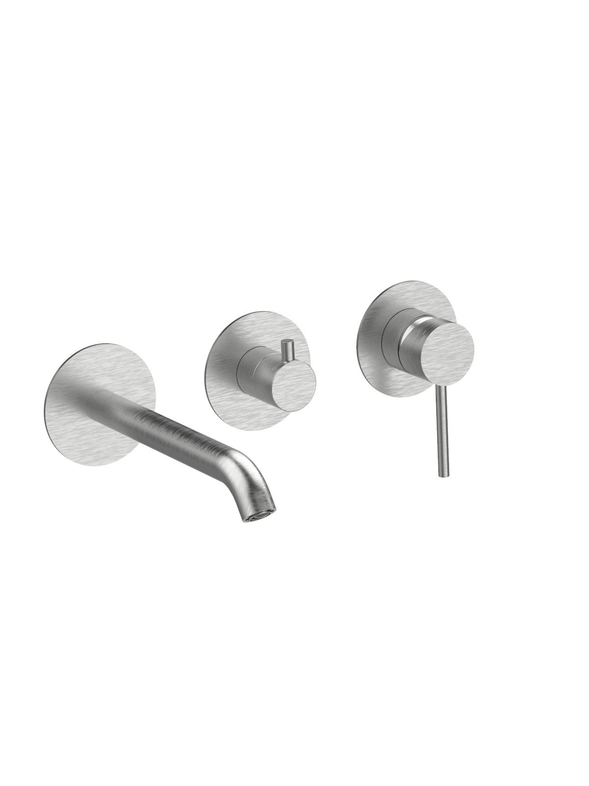 Solo parte exterior monomando empotrado baño con inversor 2 vias