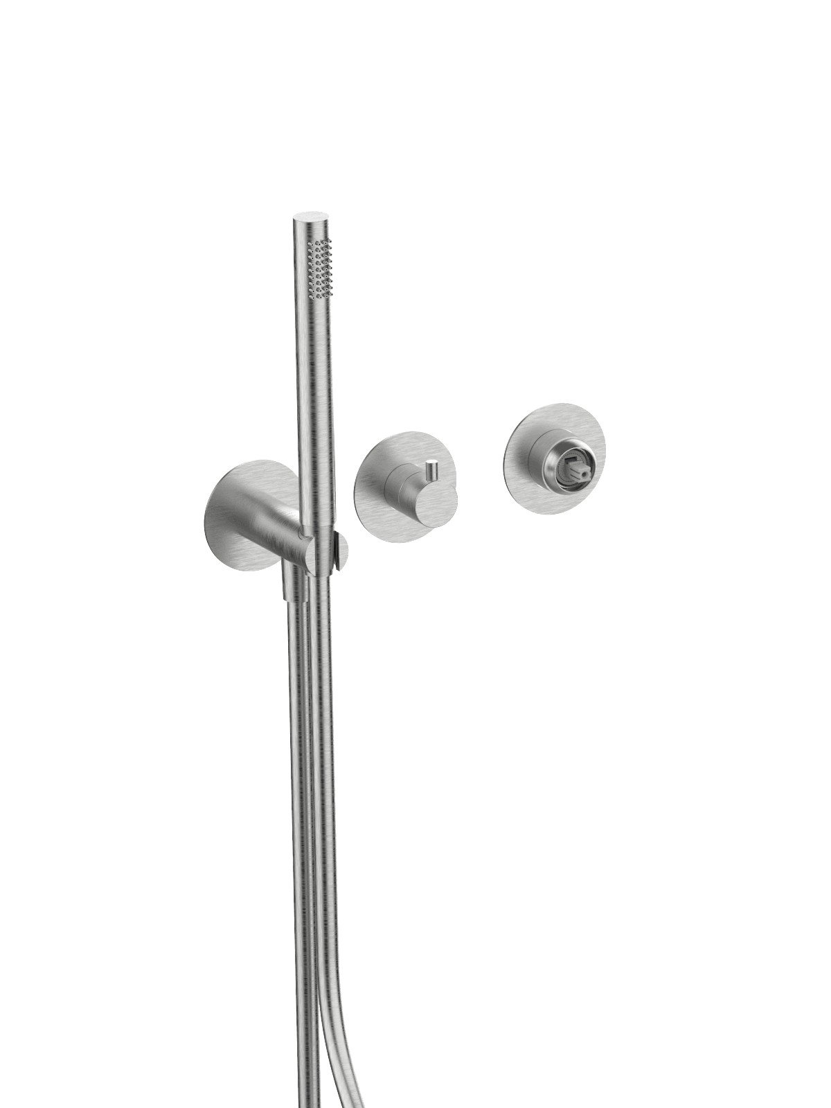 Solo parte exterior monomando empotrado baño con inversor 2 vias