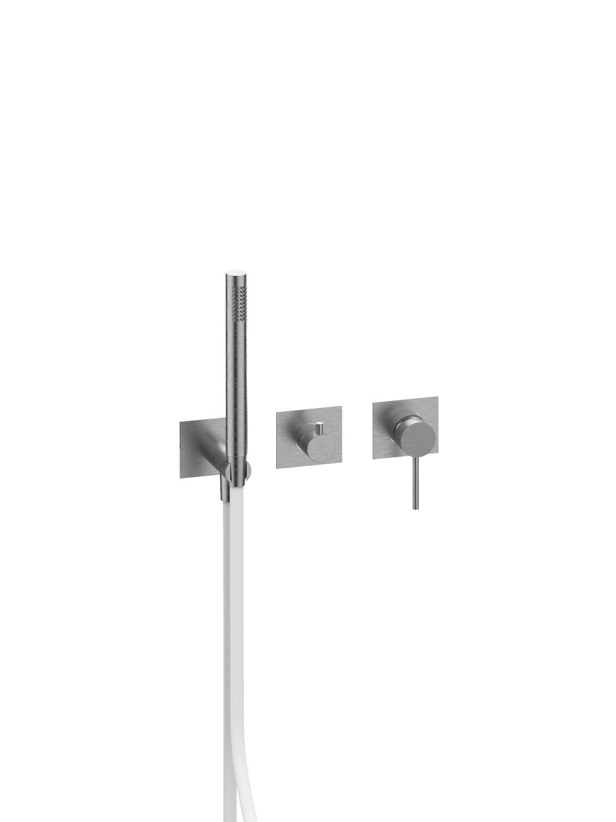 Solo parte exterior monomando empotrado baño con inversor 3 vias