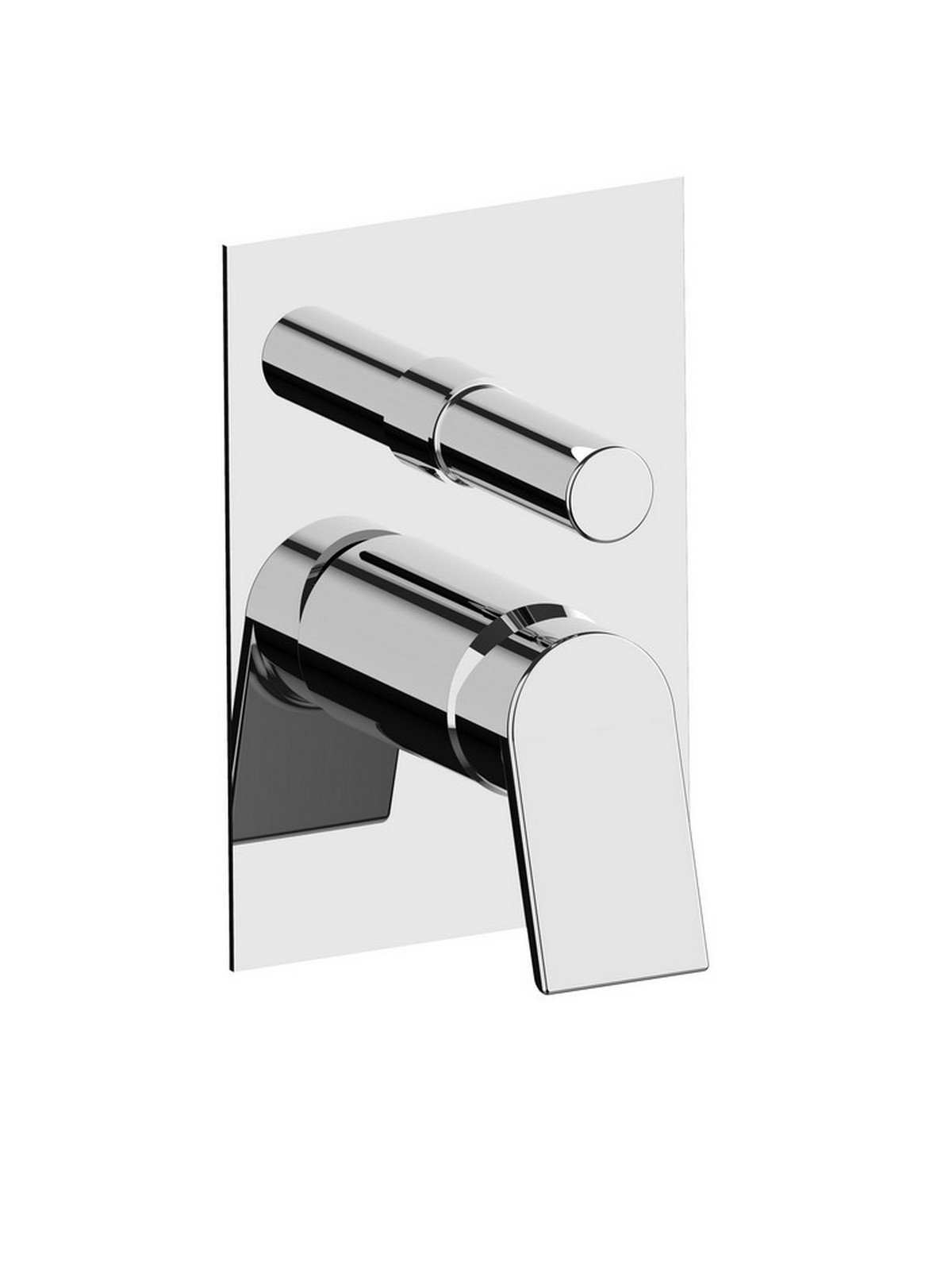 Monomando empotrado con inversor automático completo