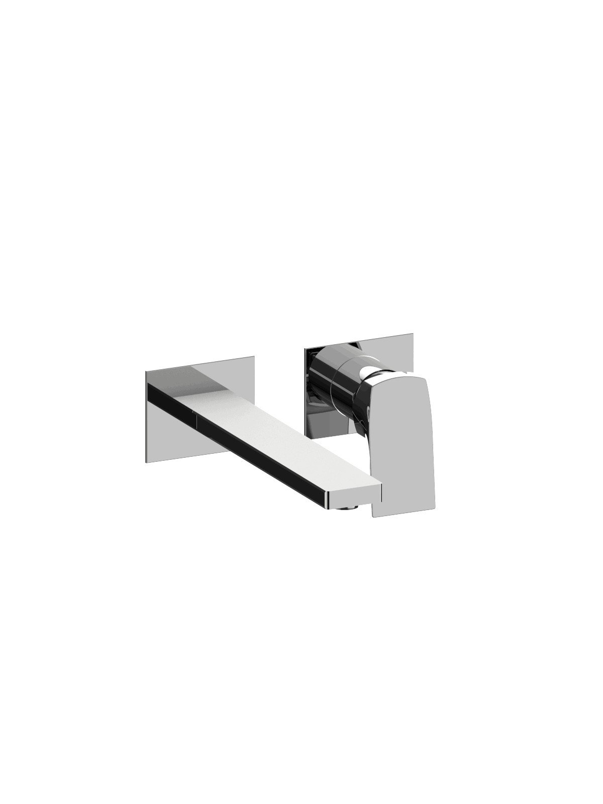 Sòlo parte exterior monomando lavabo empotrado sin descargo