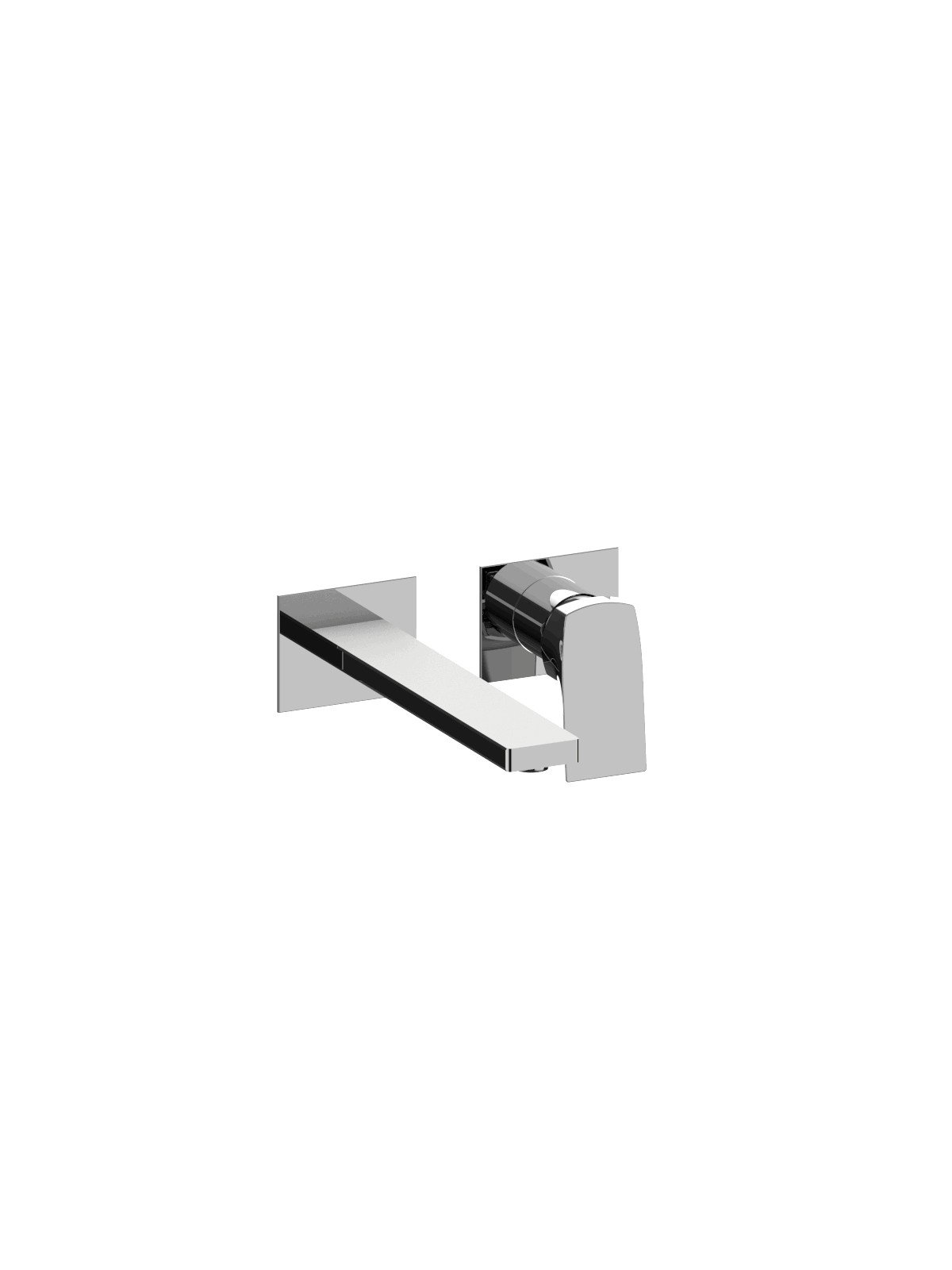 Sòlo parte exterior monomando lavabo empotrado sin descargo