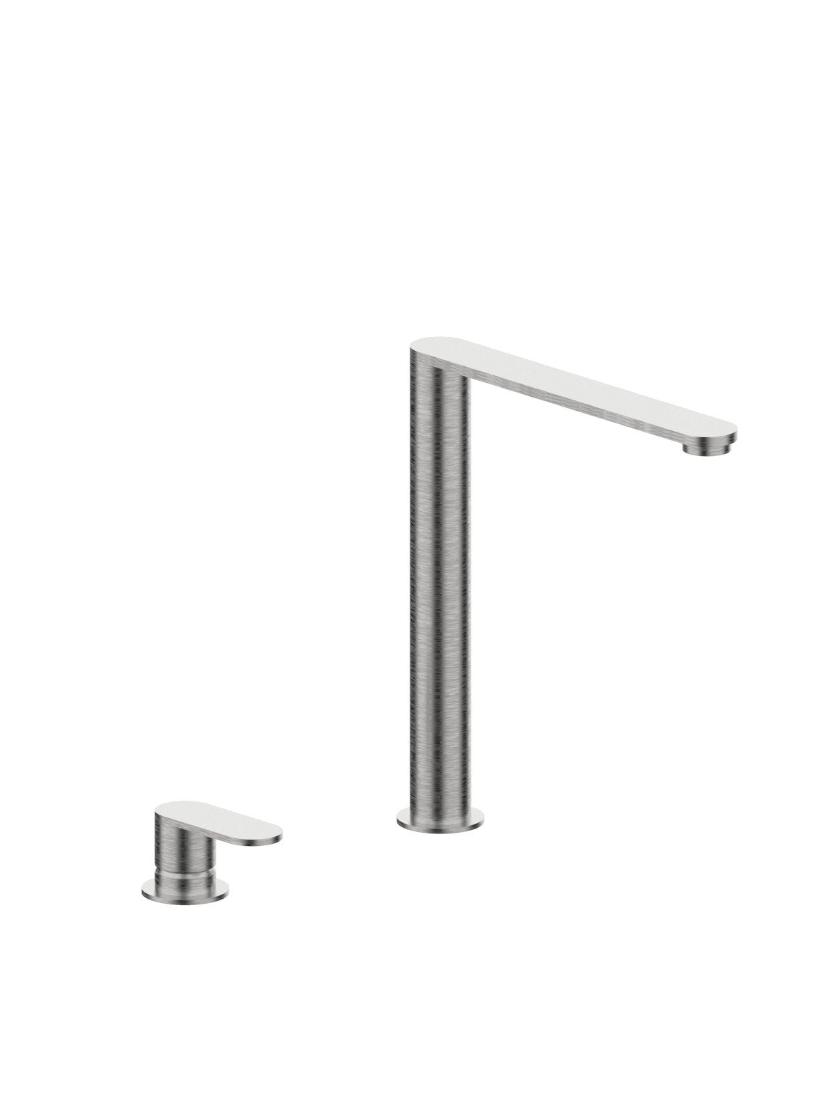 Mezclador monomando de lavabo a 2 vias