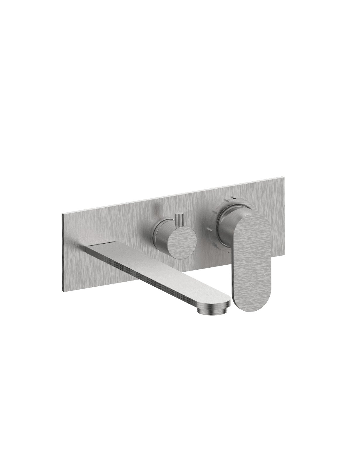 Solo parte exterior monomando empotrado baño con inversor 3 vias