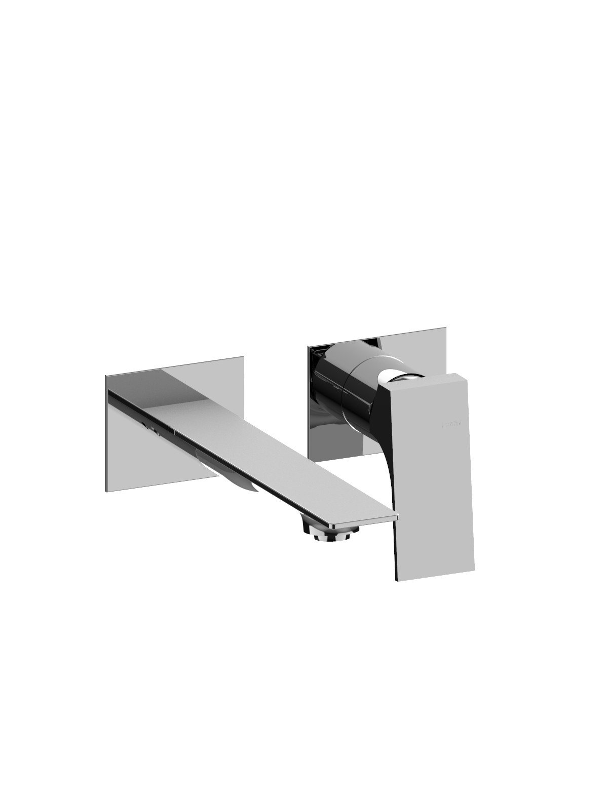 Sòlo parte exterior monomando lavabo empotrado sin descargo