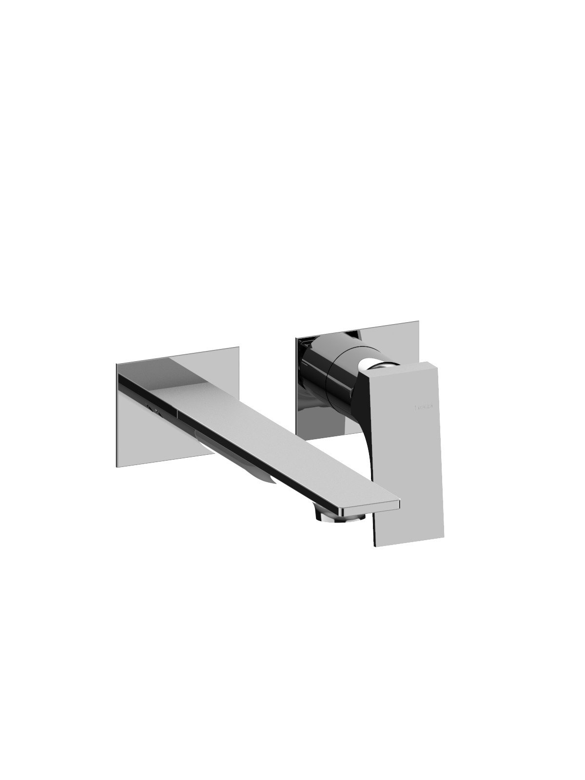 Sòlo parte exterior monomando lavabo empotrado sin descargo