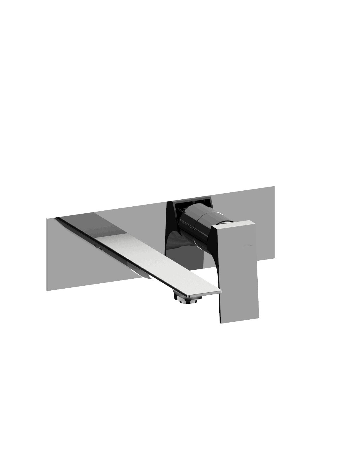 Sòlo parte exterior monomando lavabo empotrado sin descargo