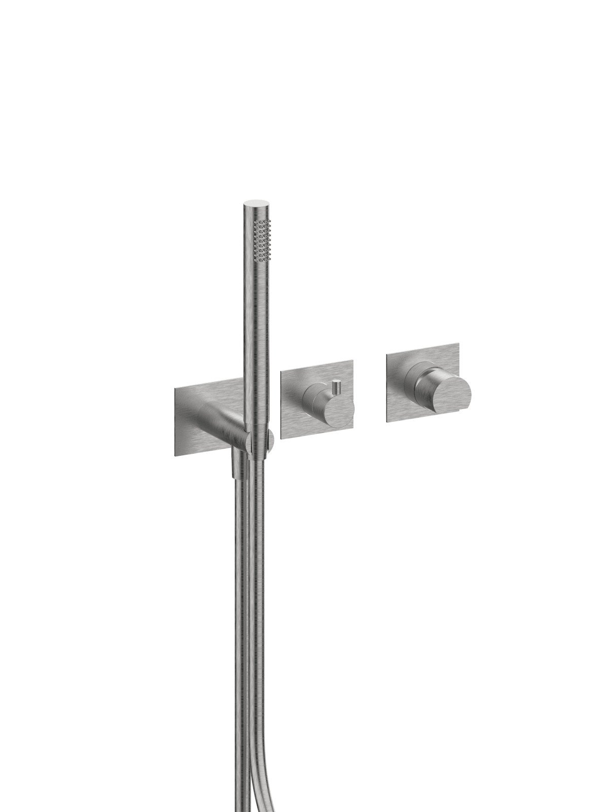 Solo parte exterior monomando empotrado baño con inversor 2 vias