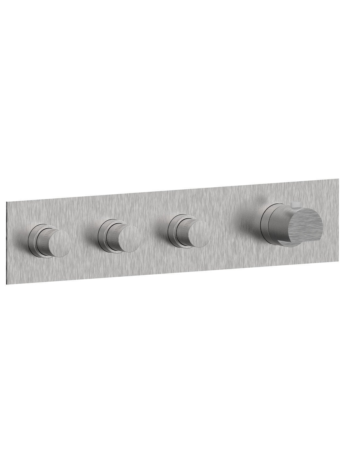 Solo parte exterior mezclador termostático empotrado 3 vías con