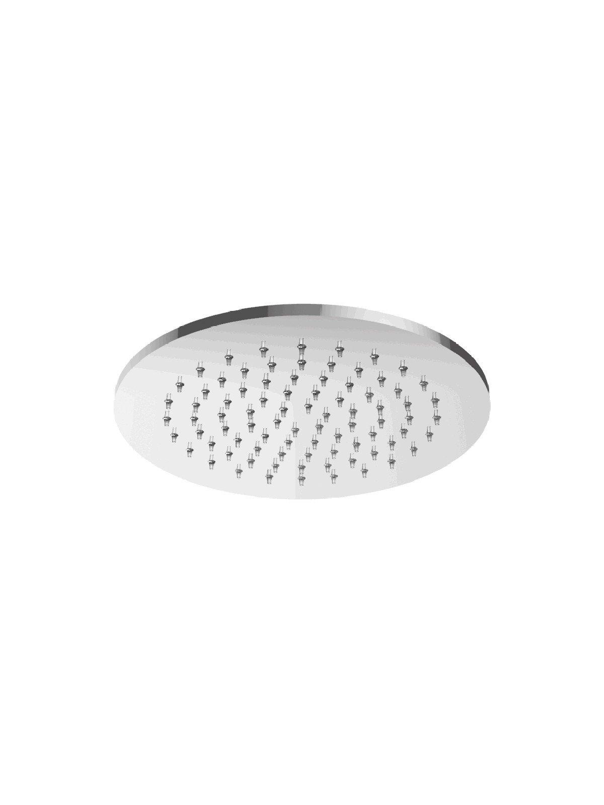 Rociador Ø22 cm anticalcareo en acero inoxidable